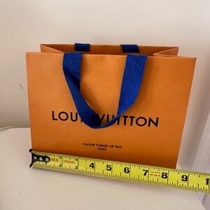 Louis Vuitton shopping/gift bag.